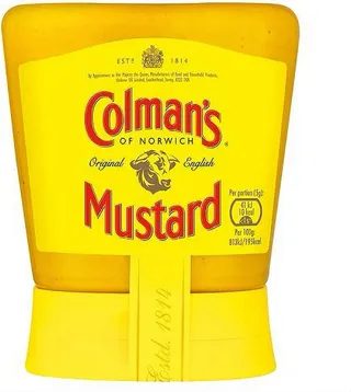ColmanPcs English Mustard Squeezy Bottle 150G