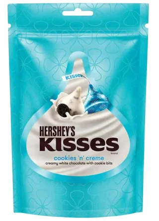 Hershey's Kisses Cookies And Creme Chocolates