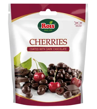 Rois Cherries Coated With Dark Chocolate 100G