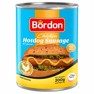 Bordon Chicken Hotdog Sausage 400G