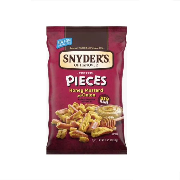 Snyder's Honey Mustard & Onion Pretzel Pieces 318G