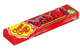 Chupa Chups Big Babol Strawberry Bubble Gum 27.6G