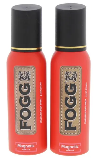 Fogg Men Magnetic Fragrance Bodyspray 2X120Ml