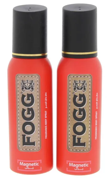 Fogg Men Magnetic Fragrance Bodyspray 2X120Ml