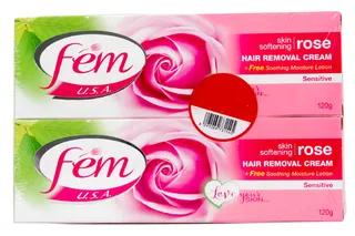 Fem Rose Hair Removal Cream 2X120G