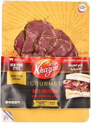 Khazan Gourmet New York Style Beef Pastrami 250G