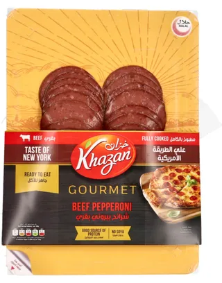 Khazan Gourmet Beef Pepperoni 250G