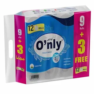 أونلي ورق تواليت 12 رول