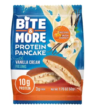 Bite & More Protein Pancake With Vanilla Ceam Filling 50G