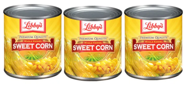 Libby'S Whole Kernel Sweet Corn Can 3X340G