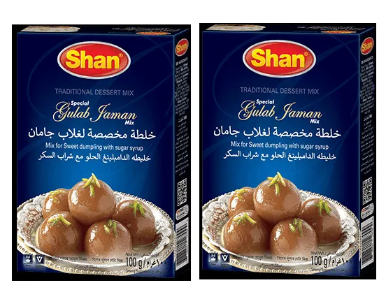 Shan Special Gulab Jaman Mix 2X100G