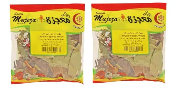 Mujezat Whole Biryani Spices 2X50G