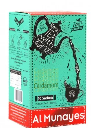 Al Munayes Karak Tea With Cardamom Mix 200G