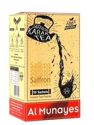Al Munayes Karak Tea With Saffron Mix 200G
