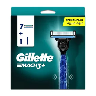 Gillette Mach3+ Men's Razor + 7 Blades