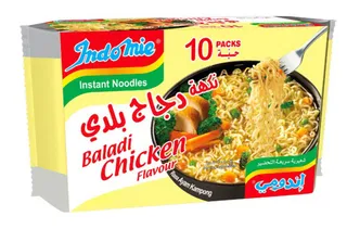 Indomie Baladi Chicken Flavor Instant Noodles 10X77G