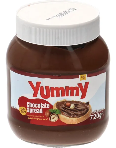 Yummy Chocolate Hazelnut Spread 720G