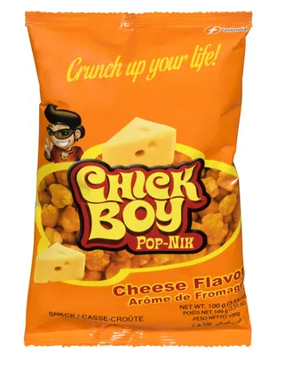 Chickboy Pop Nik Cheese Fllavor Snack 100G