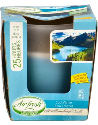 Air Fresh Cool Waters Scented Candle 85G