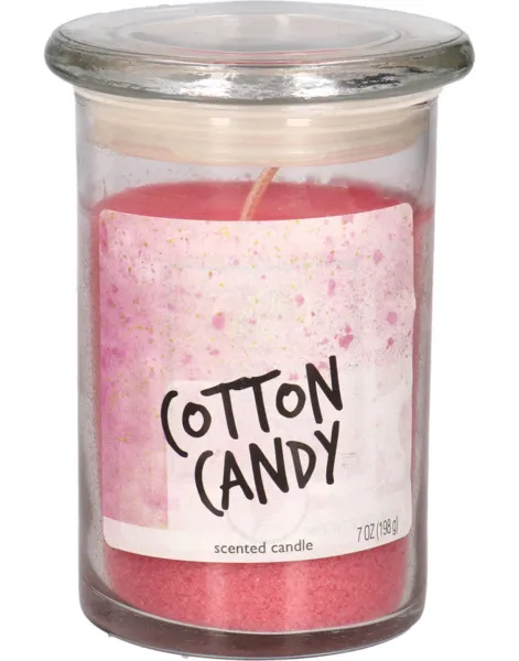 Candle Lite Cotton Candy Scented Candle Jar 207Ml