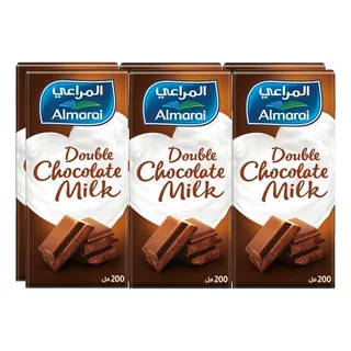 المراعي حليب الشوكولاتة 6X200 مل