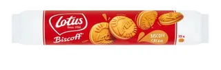 Lotus Biscoff Caramelised Sandwich Biscuits With Cream Filling 150G