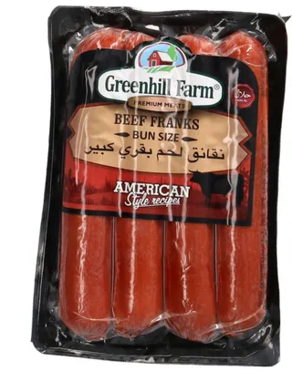 Greenhill Beef Franks 424G