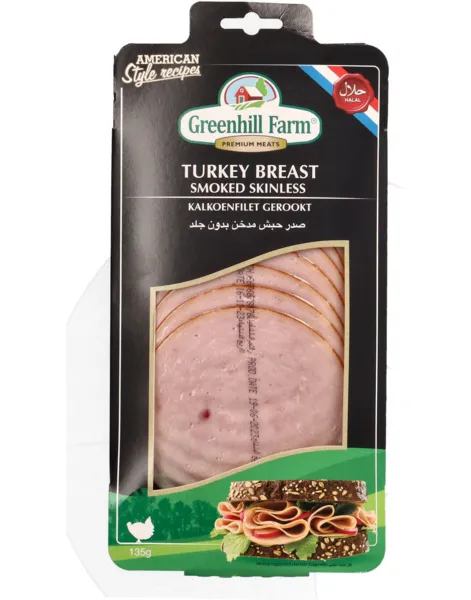 Greenhill Smoked Skinless Turkey Breast 135G