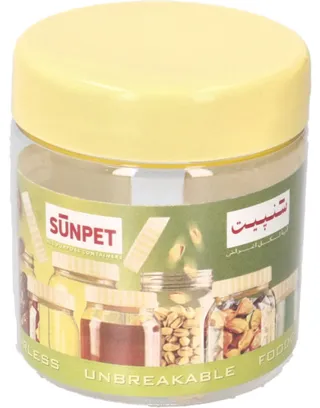 Sunpet Round Clear Canister With Lid 100Ml