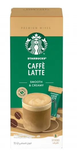 Starbucks Caffe Latte Smooth & Creamy Premium Coffee Mix (multipack)
