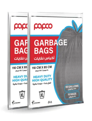 Ya Hala Garbage Bags 55 Gal 110X85Cm 2X15's