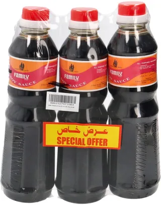 Family Soy Sauce 3X500Ml
