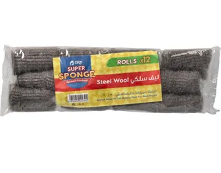 City Super Sponge Steel Wool 12's