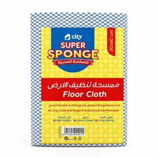 City Super Sponge Floor Cloth 50X60Cm