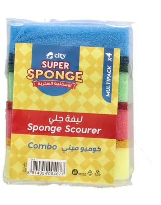 City Super Sponge Scourer 4's