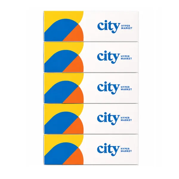 City Facial Tissue 5X200's