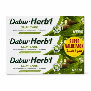 Dabur Oral Protection Herbal Neem Toothpaste 3X150G