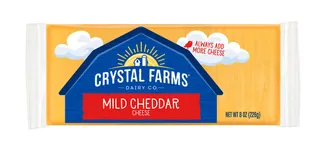 Crystal Farms Mild Cheddar Cheese 226G