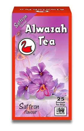 الوزه تي سوان شاي بالزعفران 25 كيس