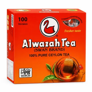 الوزه تي سوان 100% شاي أسود سيلاني نقي 450 جم 100 فتلة