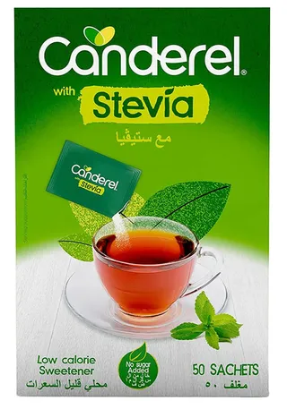 Canderel With Stevia Low Calorie Sweetener 50X200G