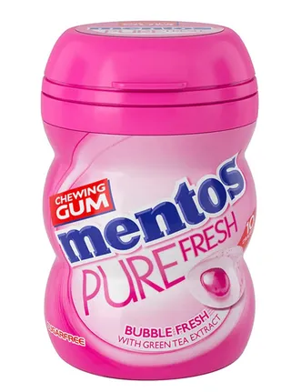 Mentos Pure Fresh Bubblefresh Gum 20G