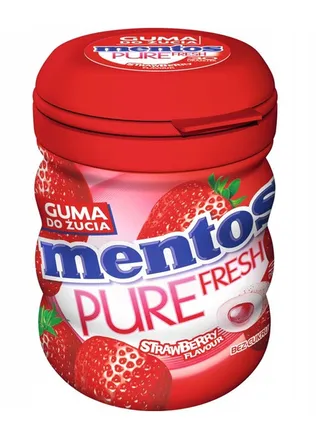 Mentos Pure Fresh Strawberry Gum 20G