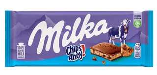 Milka Chips Ahoy Chocolate Bar 100G