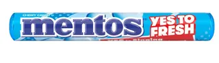 Mentos Yes To Fresh Mint Chewy Candy 38G