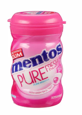 Mentos Pure Fresh Bubble Fresh Gum 50's 87.5G