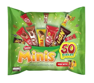 Nestle Minis Assorted Chocolate 50's 647G