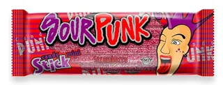 Sour Punk Strawberry Candy Mini Stick 20G