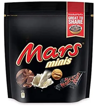 Mars Minis Chocolate Bar 14's 252G