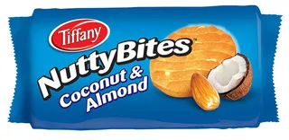 Tiffany Nutty Bites Coconut & Almond Cookies 81G